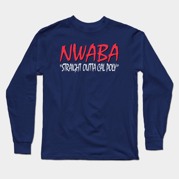 David Nwaba - Straight Outta Cal Poly Long Sleeve T-Shirt by svtstudios